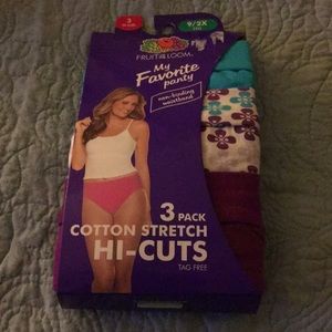 New Fruit of the Loom panties